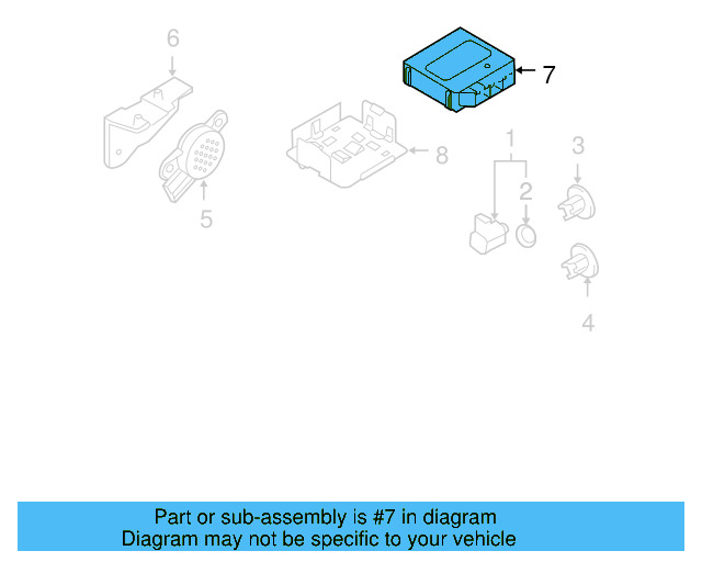 Control Module 1K0-919-283-A-006 - View 3