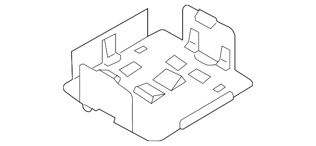 Control Module Bracket 1K0-971-502 - View 3