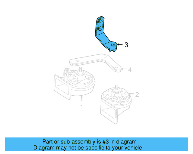 Upper Bracket 1C0-951-181-C - View 2