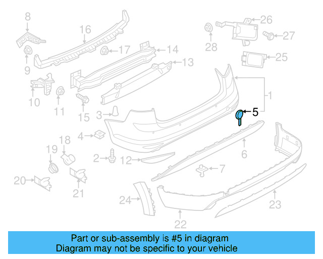 Tow Eye Cap 5GM-807-441-B-9B9 - View 2