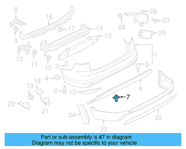 Fender Liner Retainer Nut N-908-338-01 - View 115
