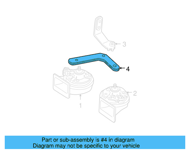 Lower Bracket 1C0-951-229 - View 2