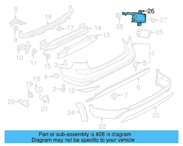 Mount Bracket 5G9-907-456