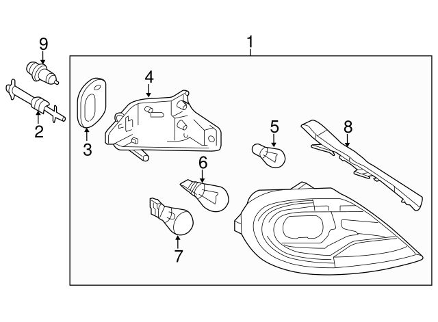 Tail Lamp Assembly 5C5-945-096-J