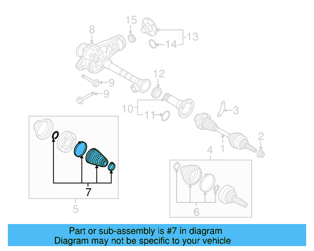 Inner Boot 7L6-498-201-A - View 4