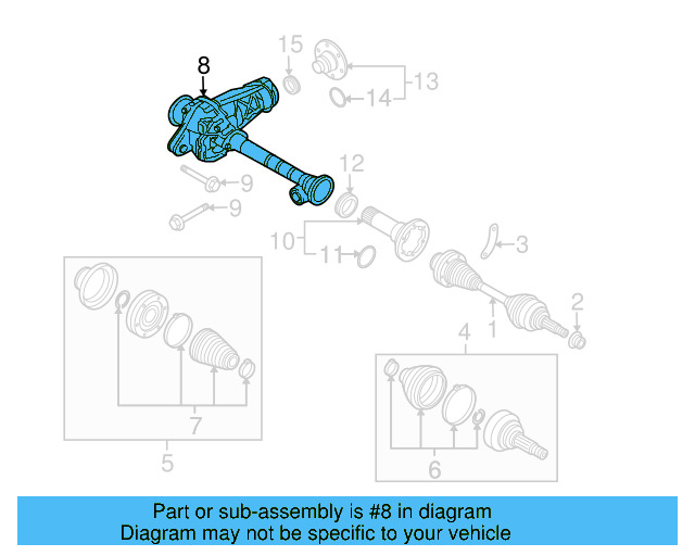Differential Assembly 0AA-409-508-D - View 6