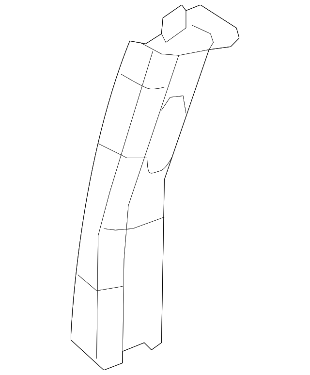 Upper Center Pillar Trim 7B0-867-243-A-XT1