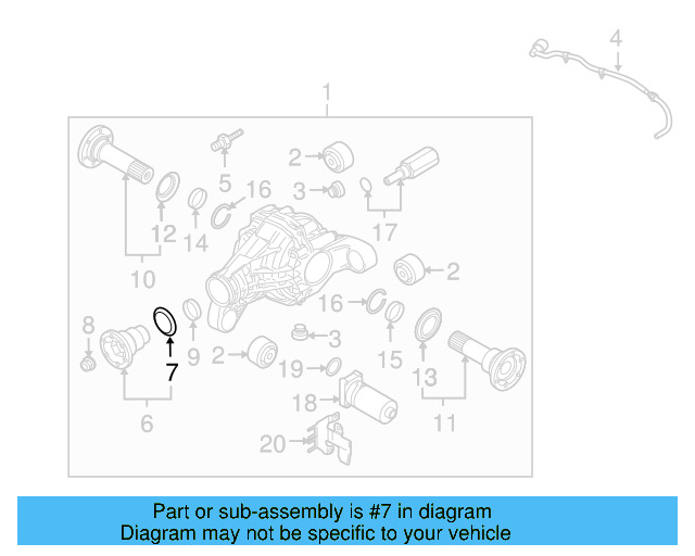 Flange Ring 0AA-409-375-B - View 13