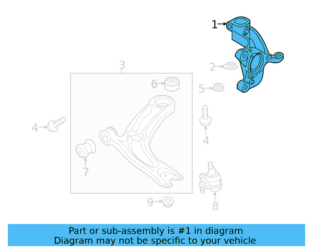 Knuckle 5QM-407-254 - View 6