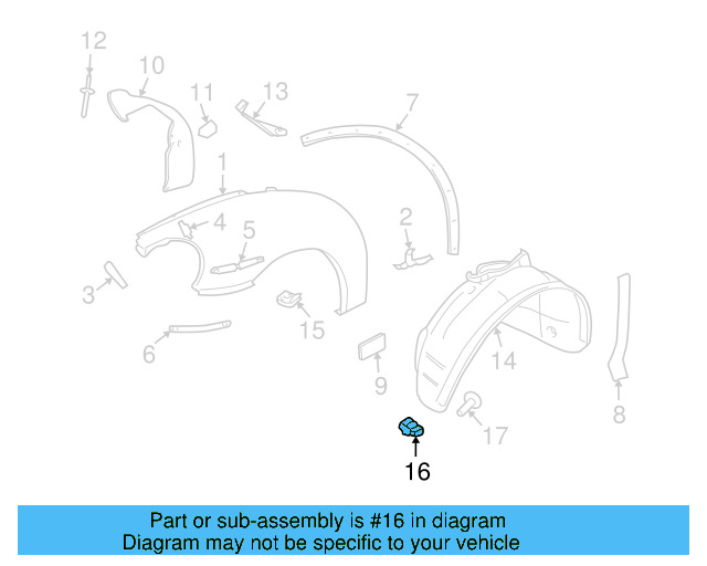 Guide Bracket Nut N-908-214-01 - View 14