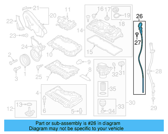Dipstick 04L-115-611-K - View 9