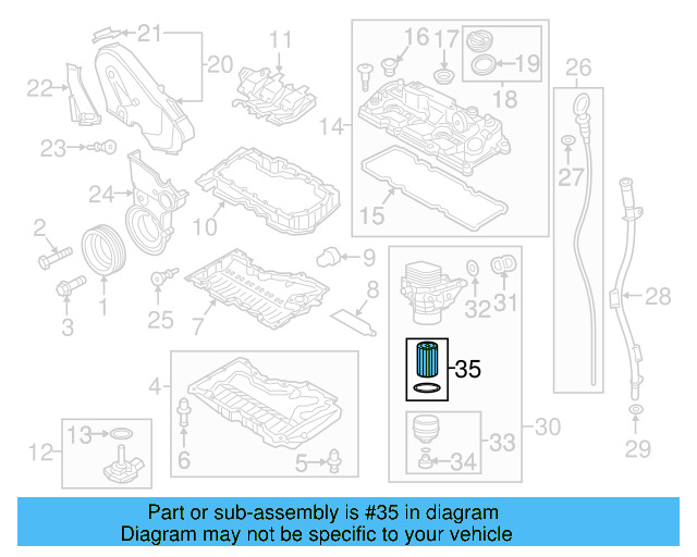 Oil Filter 03N-115-562-B - View 19