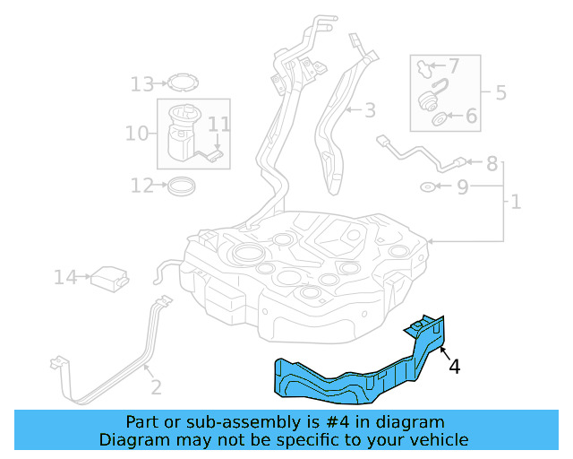 Heat Shield 5Q0-201-307-R - View 17