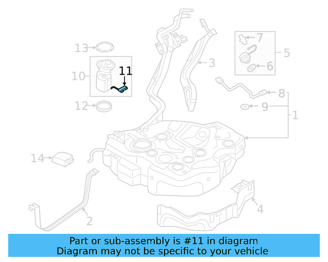 Sending Unit 5Q0-919-673-AJ - View 6