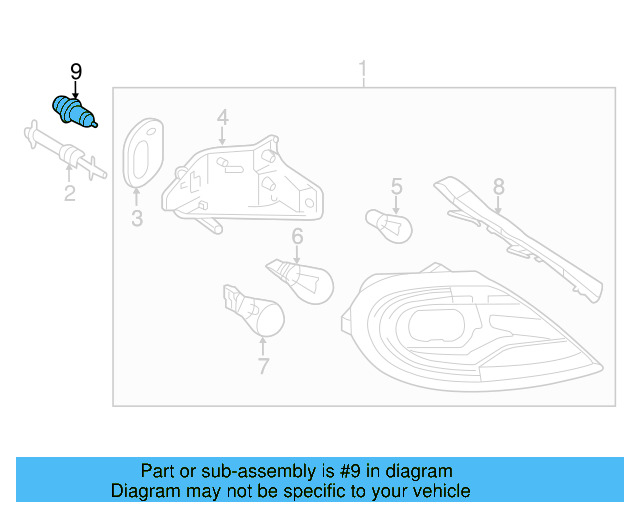 Adjuster 5M0-945-167 - View 22