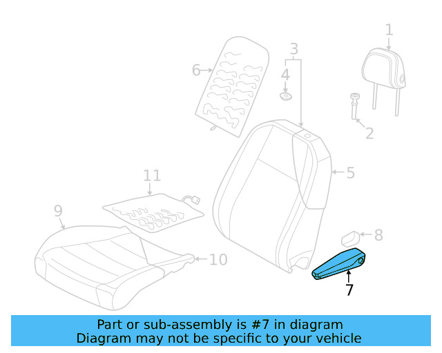 Armrest 10A-881-082-H-VYK