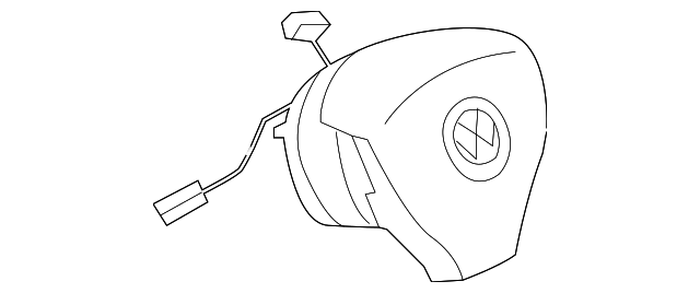 Driver Air Bag 3C0-880-201-AS-1QB - View 3