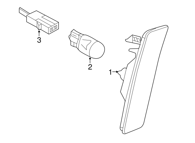 Side Marker Lamp 5C5-945-072-B - View 10