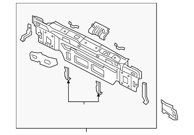 Rear Body Panel 5G9-813-304 - View 3