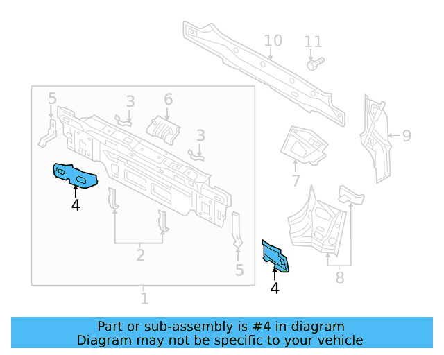 End Plate 5G9-804-750 - View 7