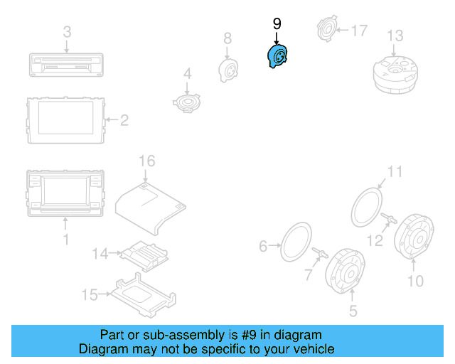 Speaker 5C5-035-454-F