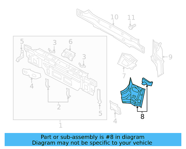 Corner Reinforced 5G9-813-335 - View 3