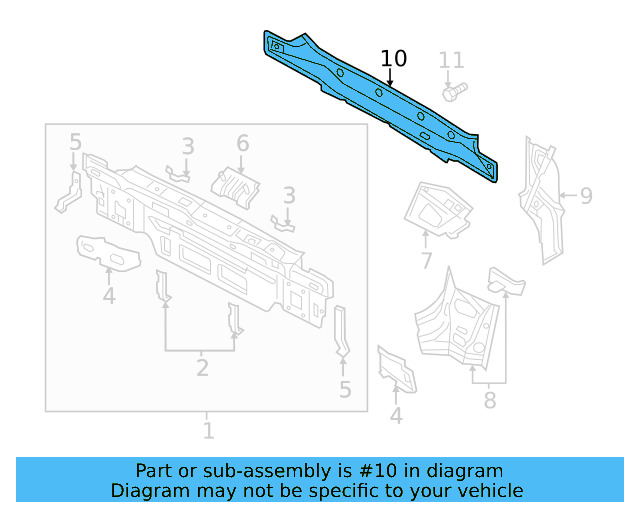 Extension Panel 5G9-813-309 - View 2