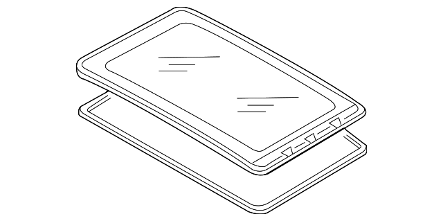 Sunroof Glass 4B0-877-071-H - View 10