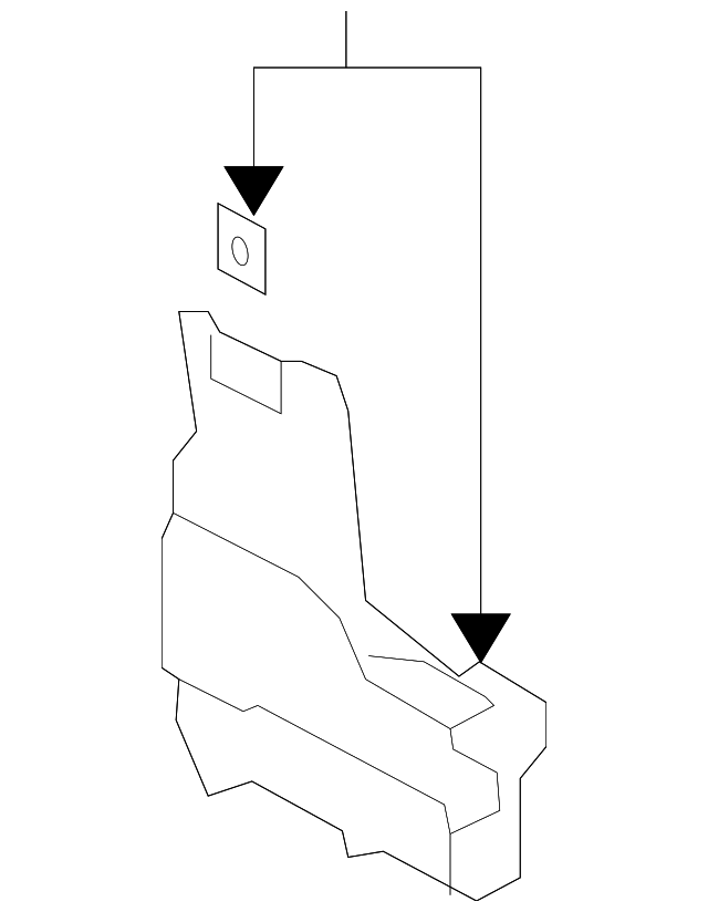 Retaining Bracket 3C1-863-143-A - View 6