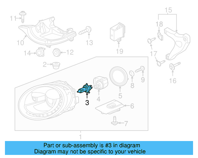Hid Bulb 8R0-941-235 - View 4