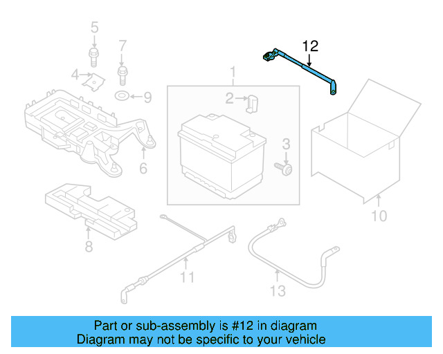 Negative Cable 5C0-971-235-B - View 25