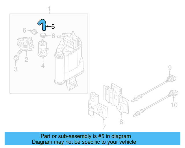 Hose 5Q0-906-272 - View 6