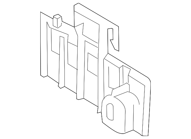 Leak Detect Pump Bracket 5Q0-201-898 - View 2