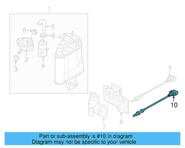 Oxygen Sensor 8S0-906-262-B - View 6