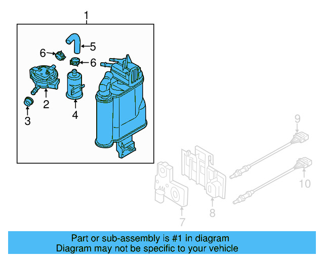 Vapor Canister 5Q0-201-797-L - View 11
