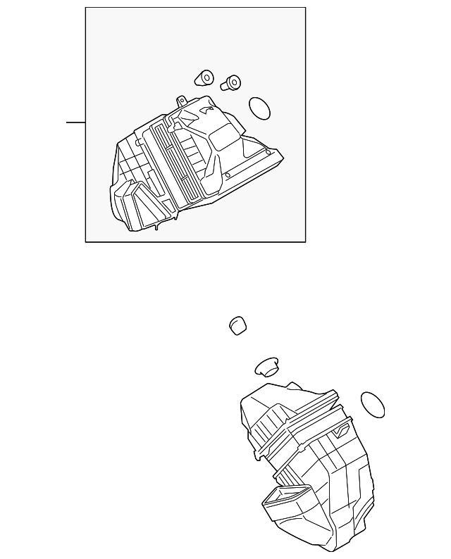 Air Cleaner Assembly 3D0-129-607-BH