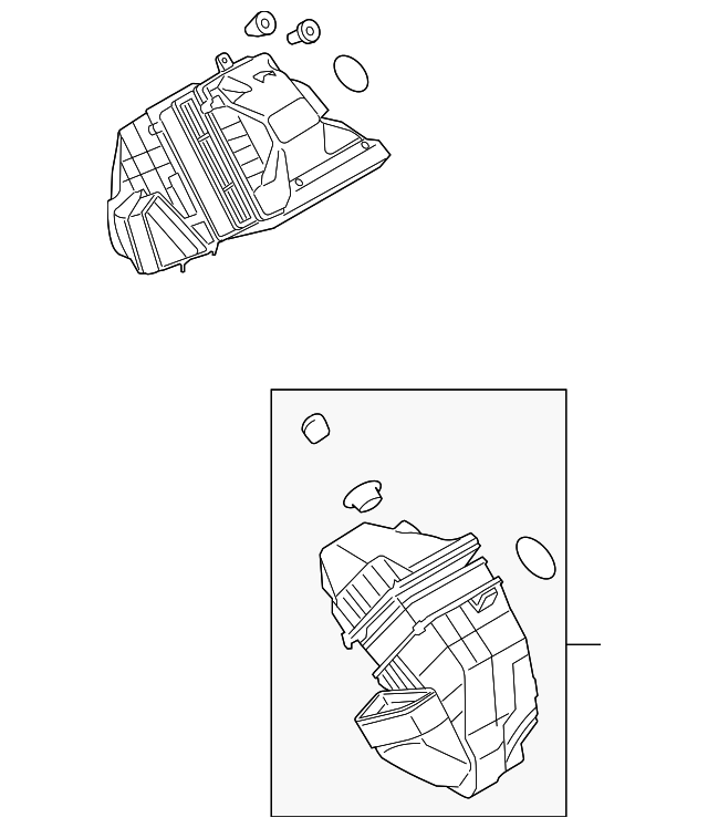 Air Cleaner Assembly 3D0-128-607