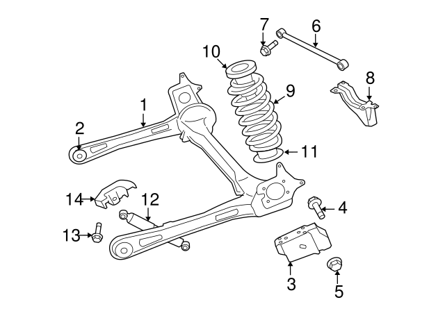Coil Spring 7B0-511-115-E - View 2
