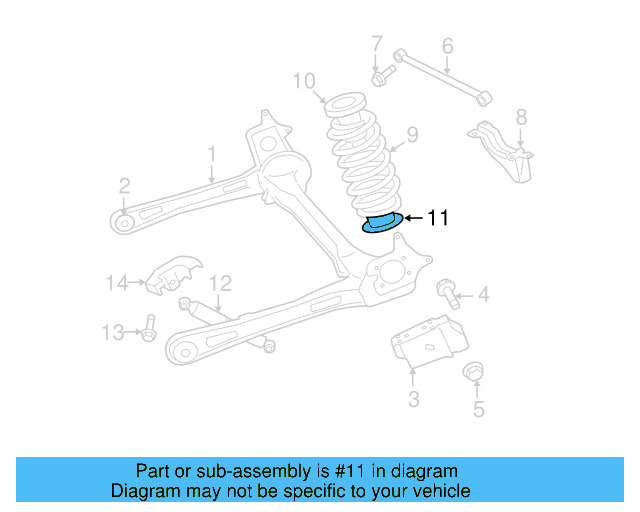 Spring Lower Insulator 7B0-512-109 - View 3