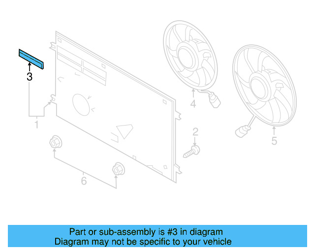 Radiator Shutter Assembly 1K0-121-223 - View 13
