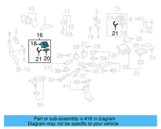 Outlet Assembly 7L6-819-703-L-3X1 - View 3