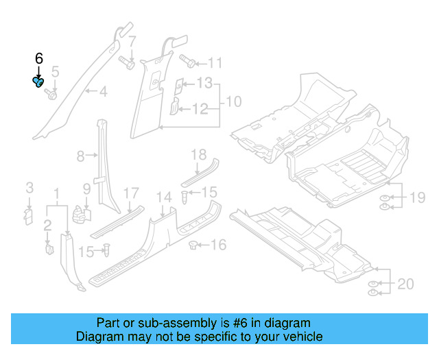 Body A 3B0-867-334 - View 7