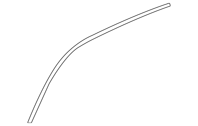 Drip Molding 7P6-854-514-B-9B9 - View 2