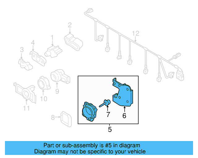 Distance Sensor 7P6-907-541-C - View 4