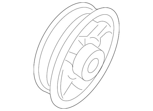 Rear Dr Speaker 561-035-453-A - View 38