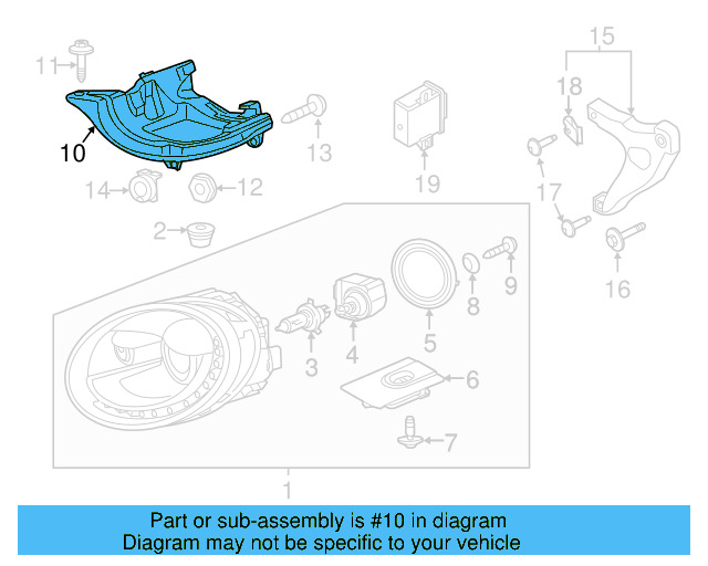 Bracket Upper Bolt N-910-345-01 - View 14