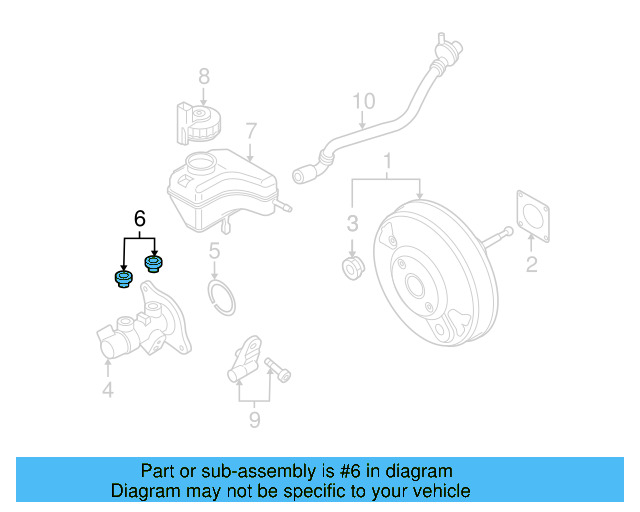 Master Cylinder 1K1-614-019-K - View 19