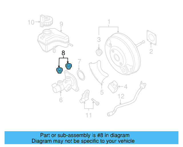 Master Cylinder Plug 357-611-817 - View 69