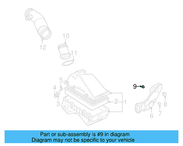 Intake Pipe Bushing 1K0-129-734-B - View 5