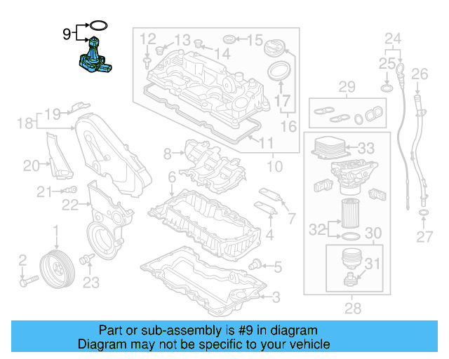 Oil Level Sensor 06E-907-660-C - View 16